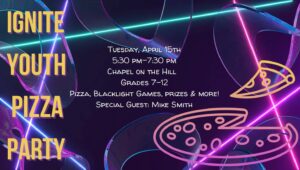 youth pizza party