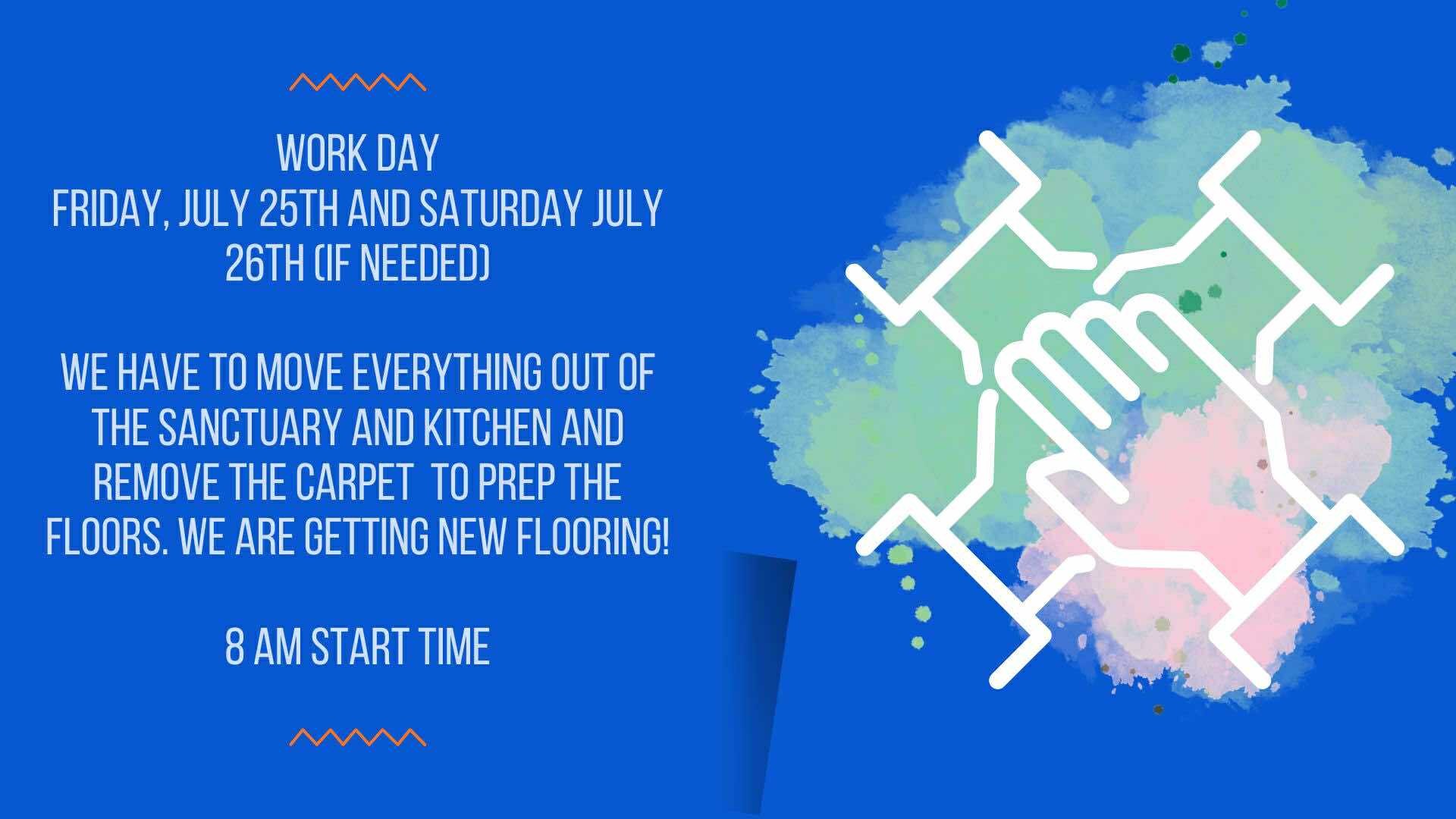 Work Day Announcement
