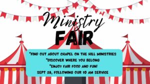Ministry Fair