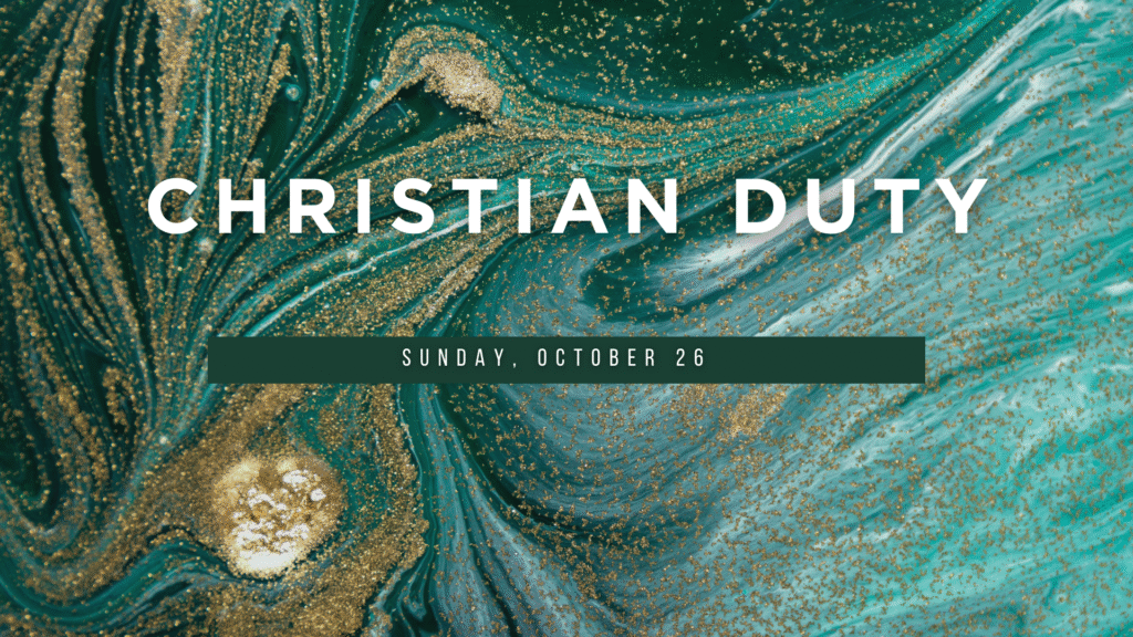 Christian Duty Cover Image
