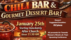 Chili Bar & Dessert Bar