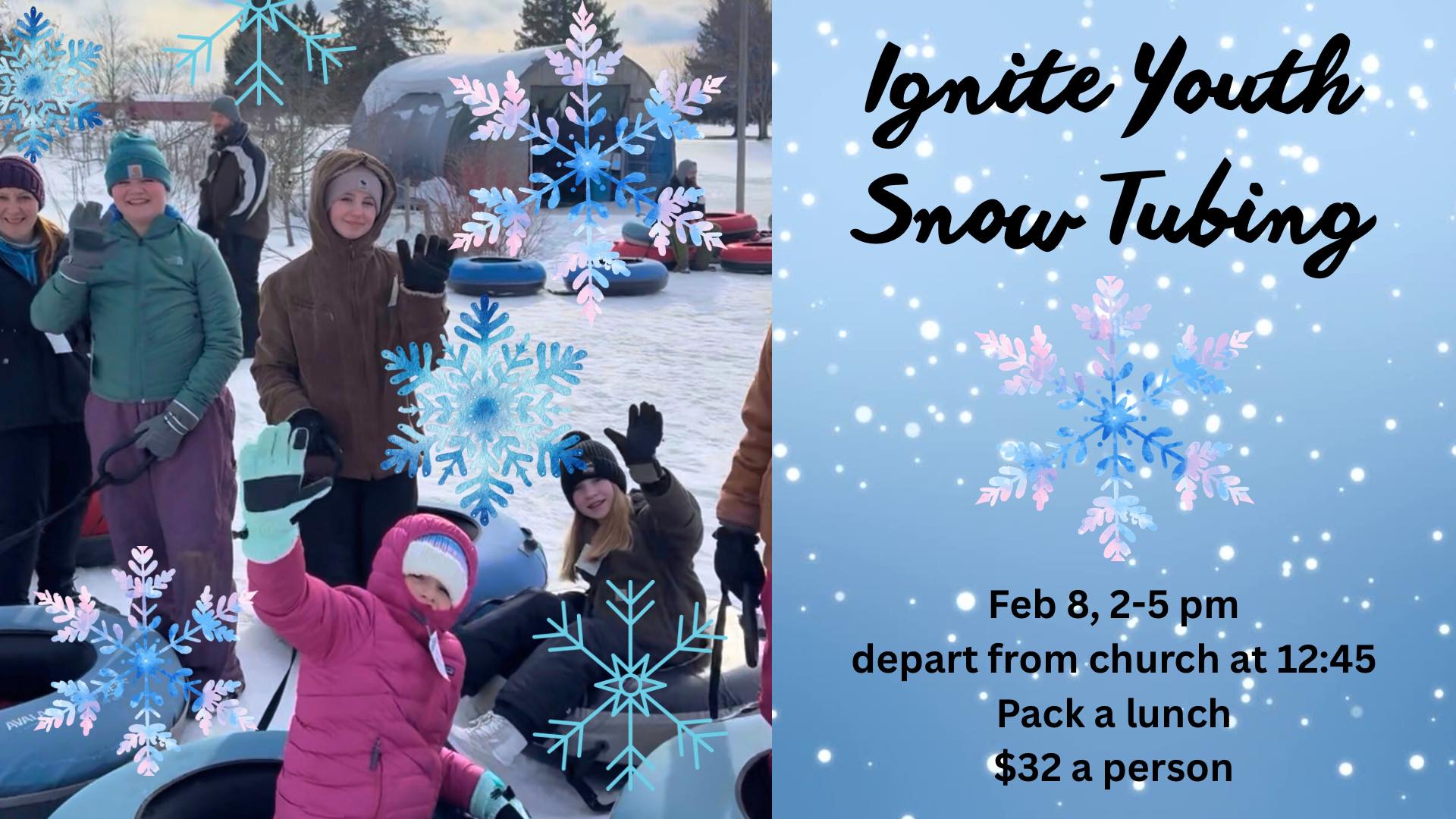 Ignite Youth Snow Tubing