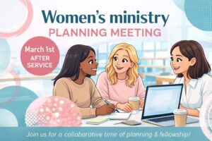 Women's Ministry Planning Meeting