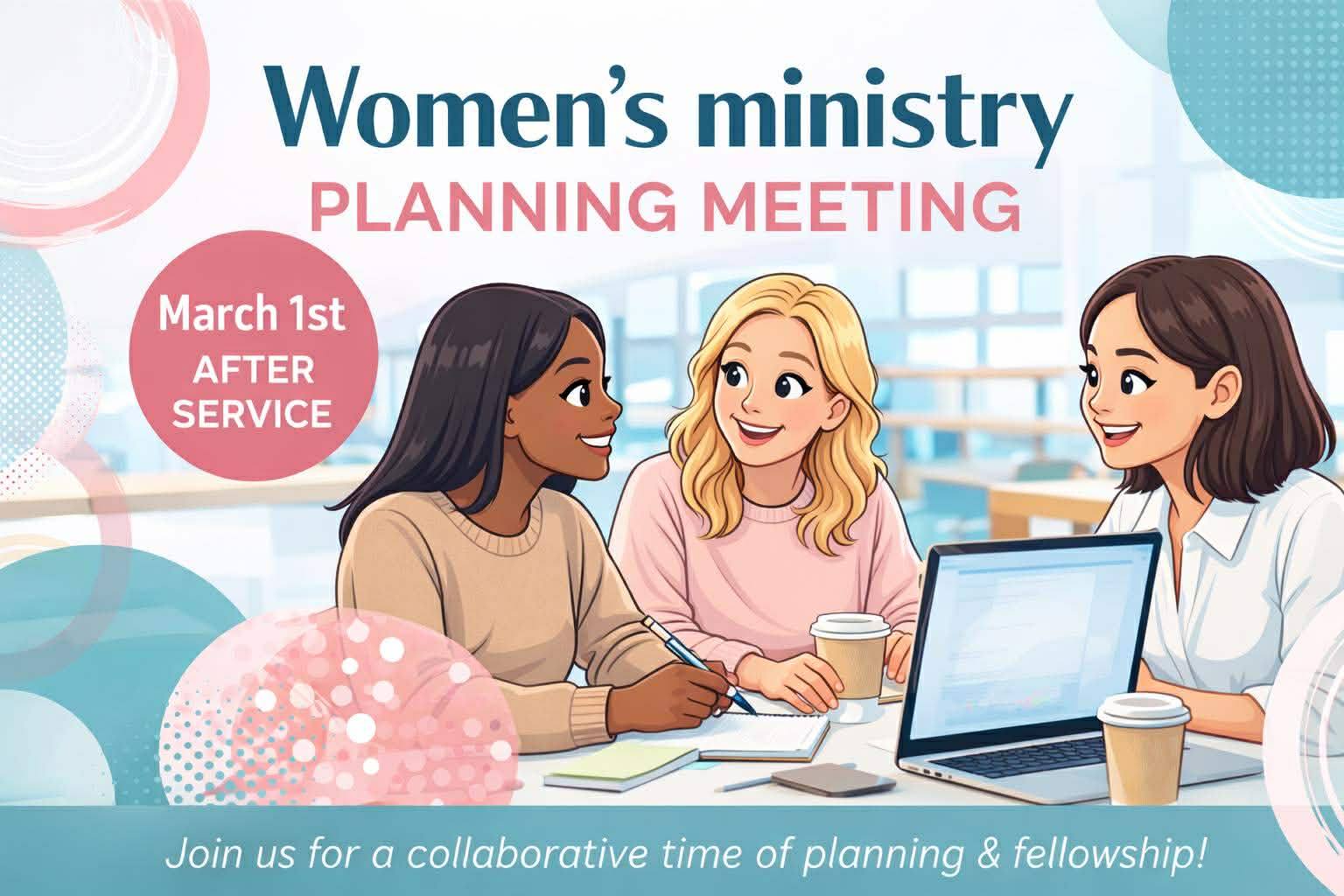 Women's Ministry Planning Meeting