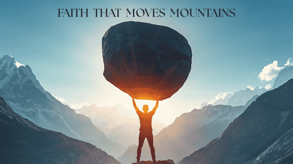 Faith that Moves Mountains