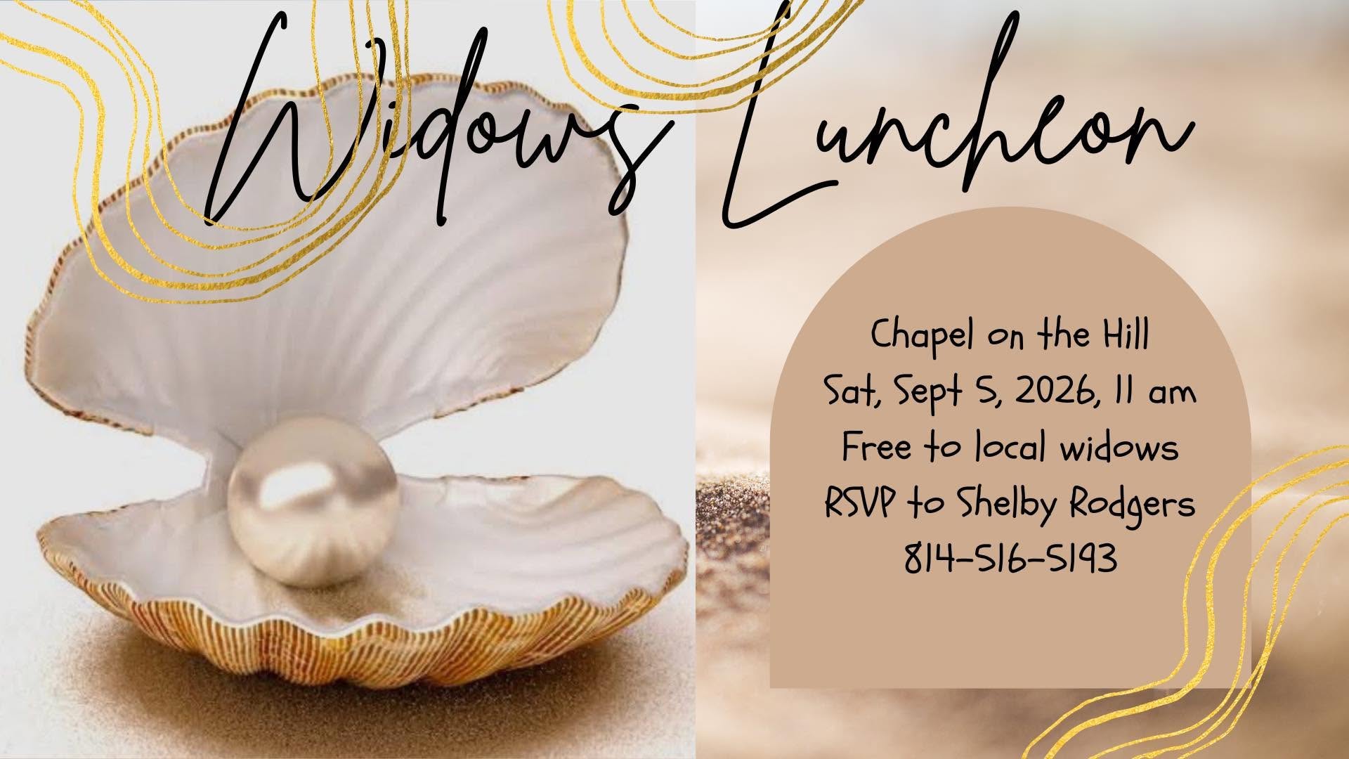 Widows Luncheon
