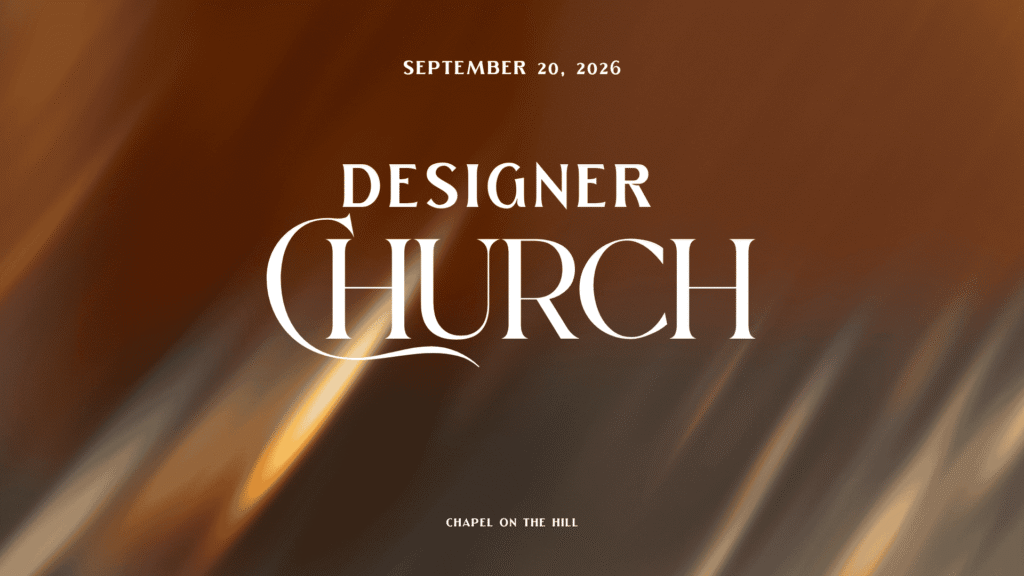 Designer Church Cover Image
